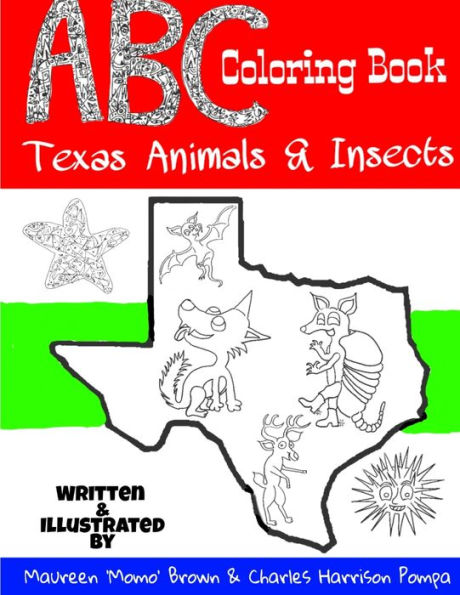 Abc Coloring Book: Texas Animals & Insects