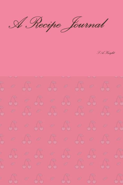 A Recipe Journal