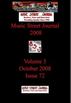 Music Street Journal 2008: Volume 5 - October 2008 - Issue 72 Hardcover Edition