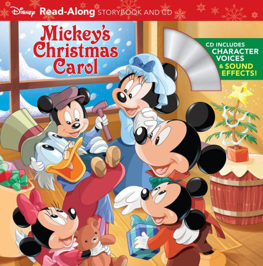 Mickey's Christmas Carol Readalong Storybook And Cd