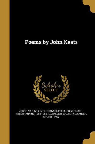 Poems By John Keats