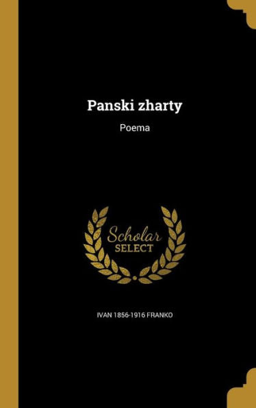 Panski Zharty: Poema (Ukrainian Edition)
