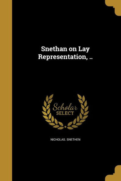 Snethan On Lay Representation, ..