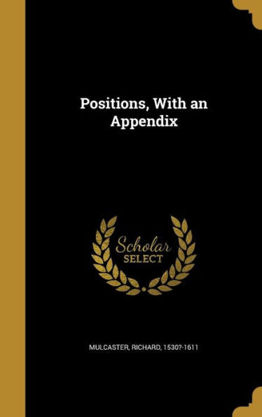 Positions, With An Appendix