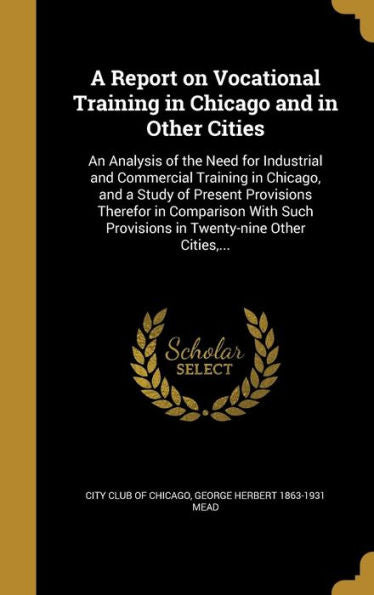 A Report On Vocational Training In Chicago And In Other Cities: An Analysis Of The Need For Industrial And Commercial Training In Chicago, And A Study ... Provisions In Twenty-Nine Other Cities, ...