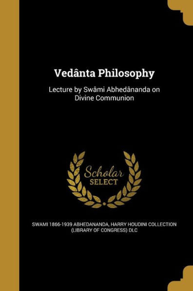 Ved?nta Philosophy