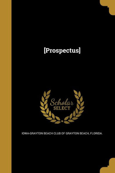 [Prospectus]