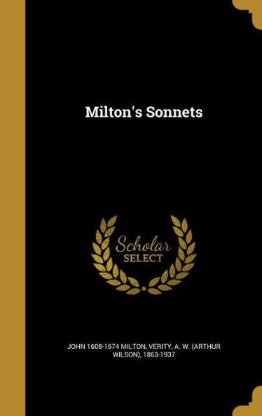 Milton'S Sonnets