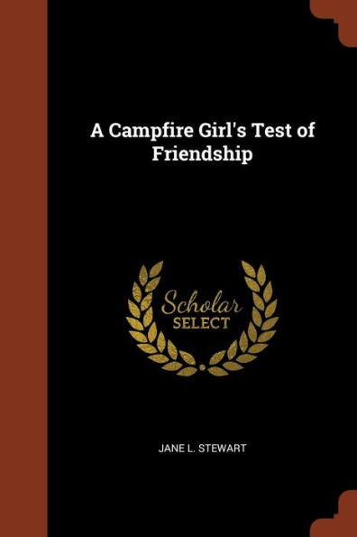 A Campfire Girl'S Test Of Friendship