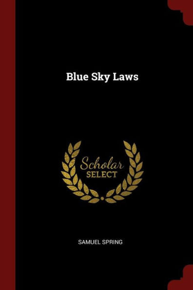 Blue Sky Laws