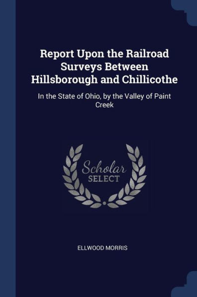 Report Upon The Railroad Surveys Between Hillsborough And Chillicothe: In The State Of Ohio, By The Valley Of Paint Creek