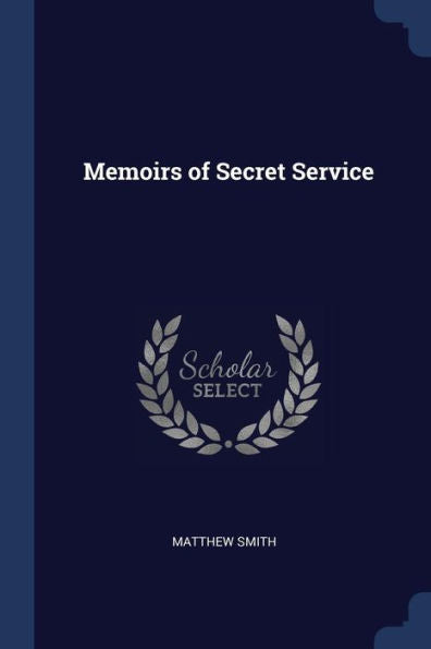 Memoirs Of Secret Service