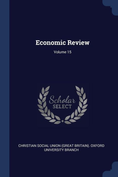 Economic Review; Volume 15