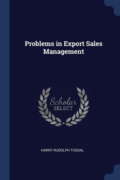Problems In Export Sales Management