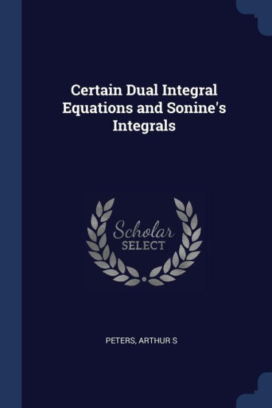 Certain Dual Integral Equations And Sonine'S Integrals