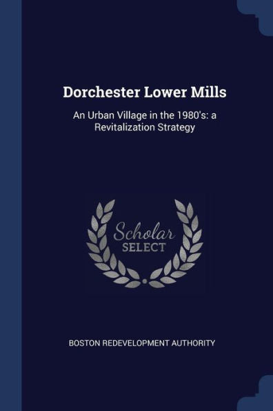 Dorchester Lower Mills: An Urban Village In The 1980'S: A Revitalization Strategy