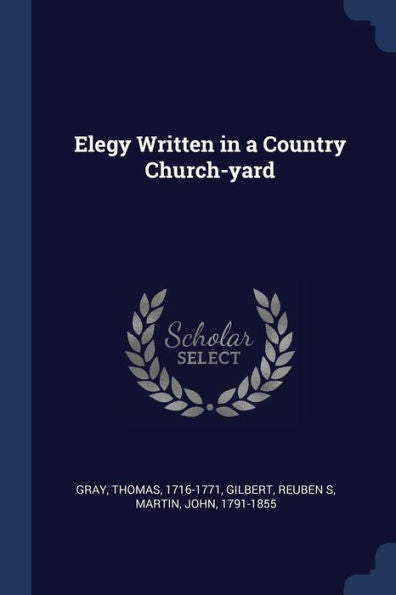 Elegy Written In A Country Church-Yard