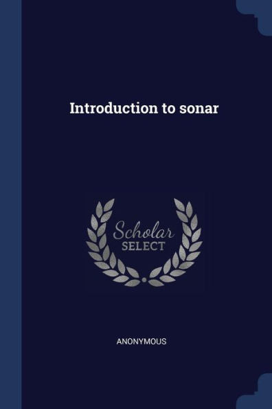 Introduction To Sonar