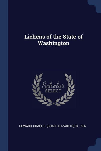 Lichens Of The State Of Washington