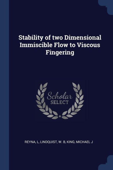 Stability Of Two Dimensional Immiscible Flow To Viscous Fingering
