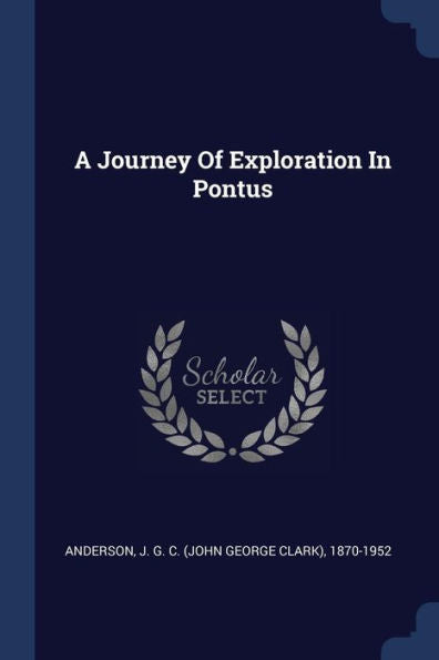 A Journey Of Exploration In Pontus