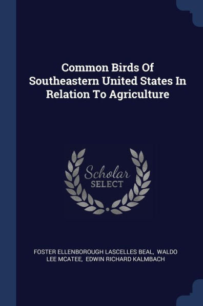 Common Birds Of Southeastern United States In Relation To Agriculture