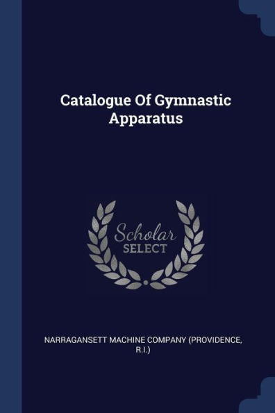 Catalogue Of Gymnastic Apparatus