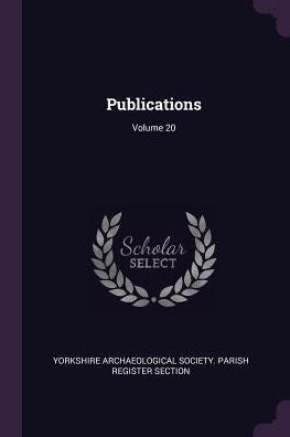 Publications; Volume 20