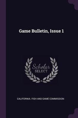Game Bulletin, Issue 1