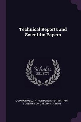 Technical Reports And Scientific Papers
