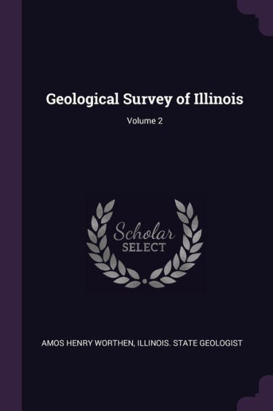 Geological Survey Of Illinois; Volume 2
