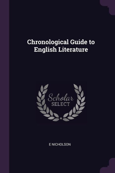 Chronological Guide To English Literature