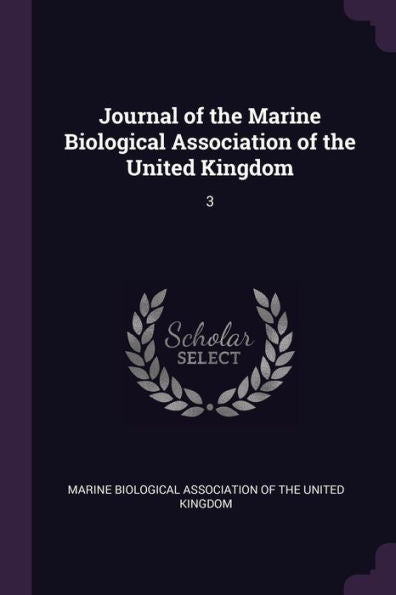 Journal Of The Marine Biological Association Of The United Kingdom: 3