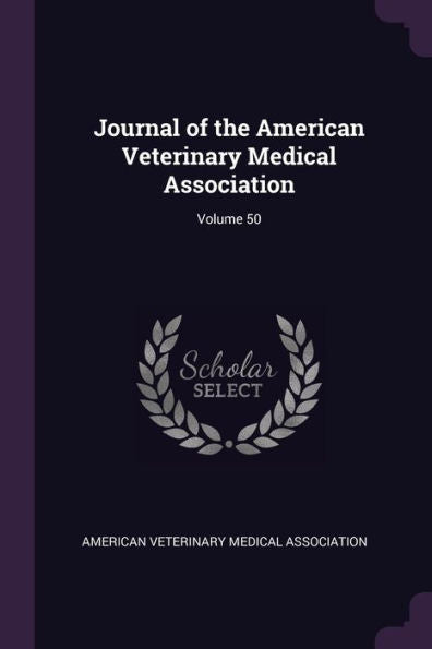 Journal Of The American Veterinary Medical Association; Volume 50