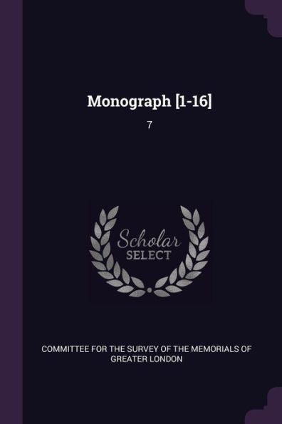 Monograph [1-16]: 7