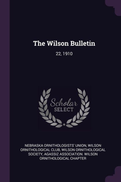 The Wilson Bulletin: 22, 1910