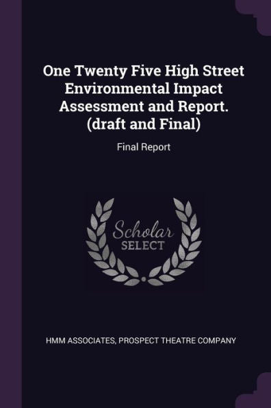 One Twenty Five High Street Environmental Impact Assessment And Report. (Draft And Final): Final Report