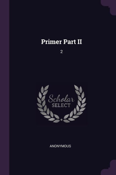 Primer Part Ii: 2