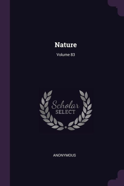 Nature; Volume 83