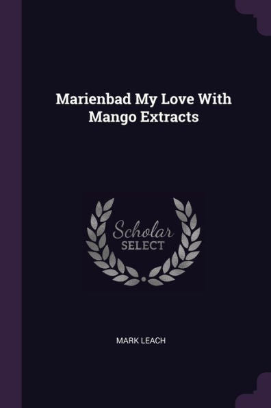 Marienbad My Love With Mango Extracts
