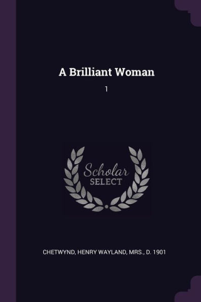 A Brilliant Woman: 1