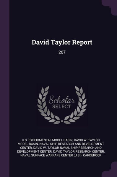 David Taylor Report: 267