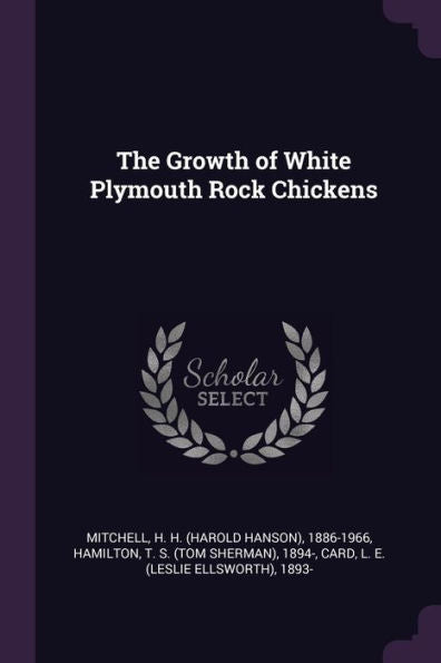 The Growth Of White Plymouth Rock Chickens