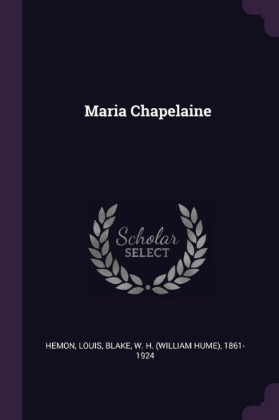 Maria Chapelaine