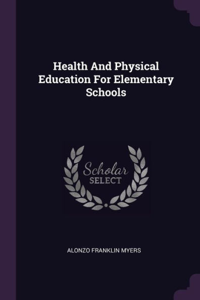 Health And Physical Education For Elementary Schools