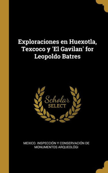 Exploraciones En Huexotla, Texcoco Y 'El Gavilan' For Leopoldo Batres (Spanish Edition)