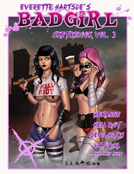 Badgirl Sketcbook Vol.3-Hoh Cover