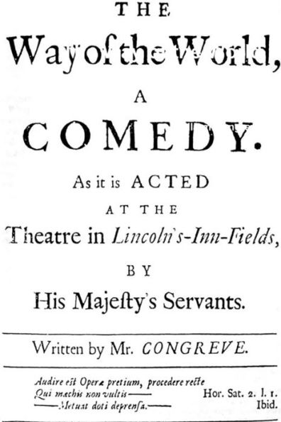 The Way Of The World