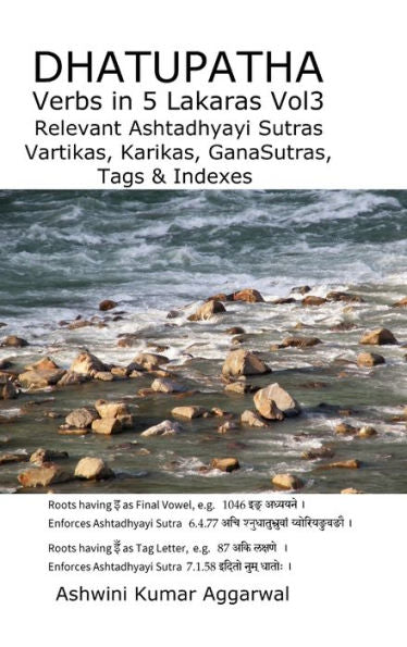 Dhatupatha Verbs In 5 Lakaras Vol3