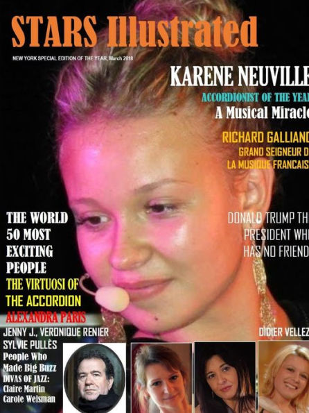 Stars Illustrated Magazine (B&W) March 2018. Economy Edition.